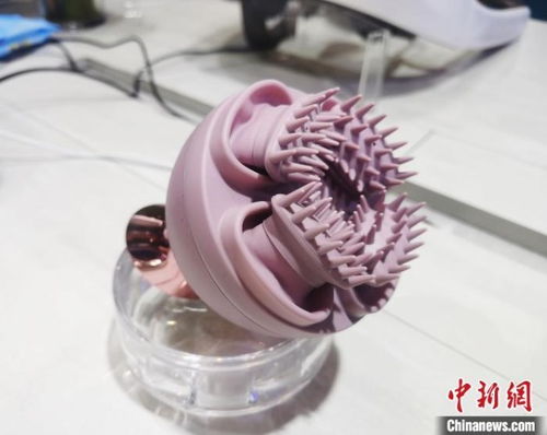 可爱又好玩 消博会上的潮玩萌物MINI按摩器